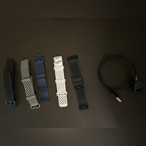 Fit Bit Charge 4 Watch Bands With Charger
